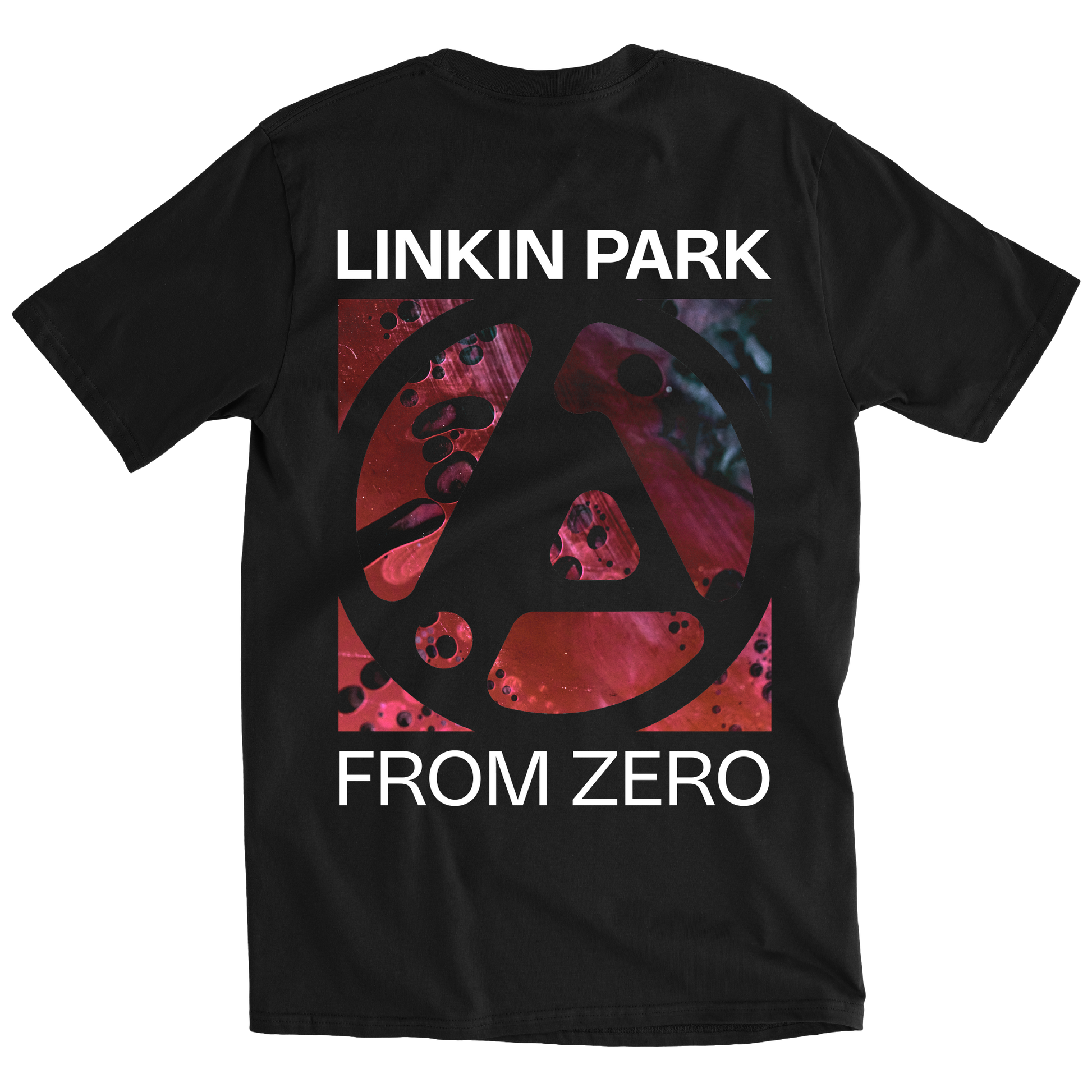 From Zero Texture Black Tee – Linkin Park Store