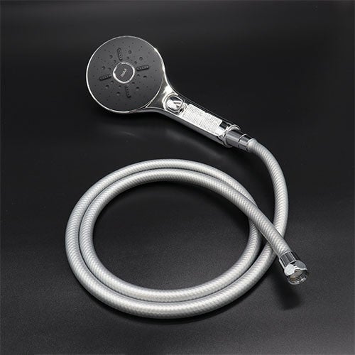 LIXIL・INAX スイッチ付エコアクアシャワーSPA〈メタル調-ブラック