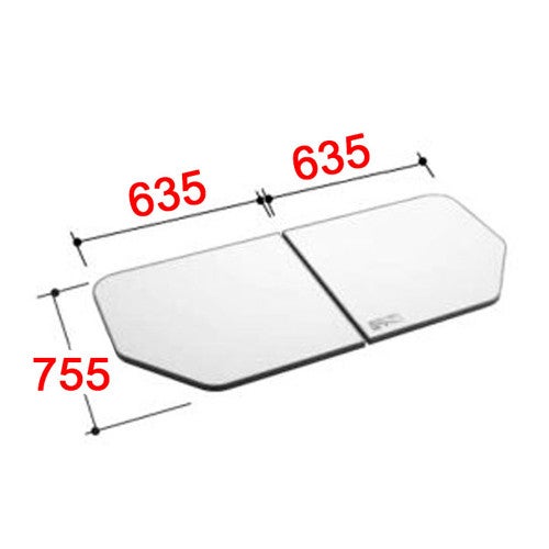 LIXIL・INAX 組フタ 浴室部品 [YFK-1376B(6)-D] brdp - LIXILストア