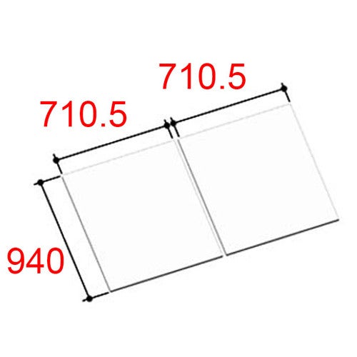LIXIL 風呂蓋 YFK-1580B（3）-D4 LIXIL・INAX 薄型保温組フタ 浴室部品
