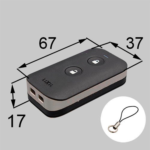 LIXIL・トステム FamiLock標準キー収納リモコン 玄関ドア部品 [Z-311