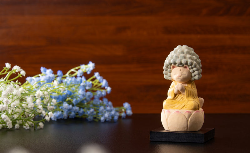 猫buddha 五劫思惟阿弥陀（ごこうしゆいあみだ） – Makuake STORE