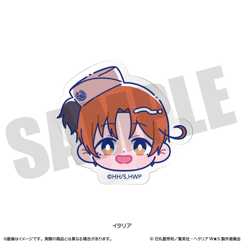 ヘタリア World☆Stars」 にゅ〜とろ お顔クリップ – MENEGI online store