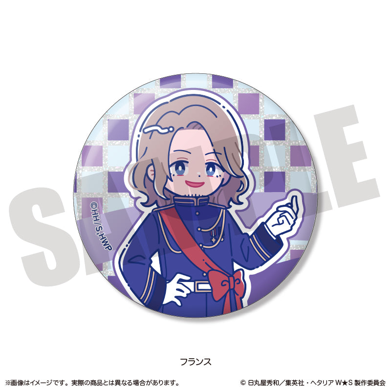 ヘタリア ヘタリアWorld☆Stars セーシェル エディオン 缶バッジ