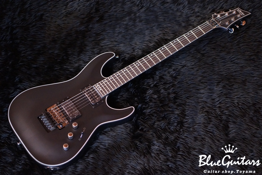 SCHECTER AD-C-1-FR-BJ-SLS [BLACK JACK] - Satin Black | Blue