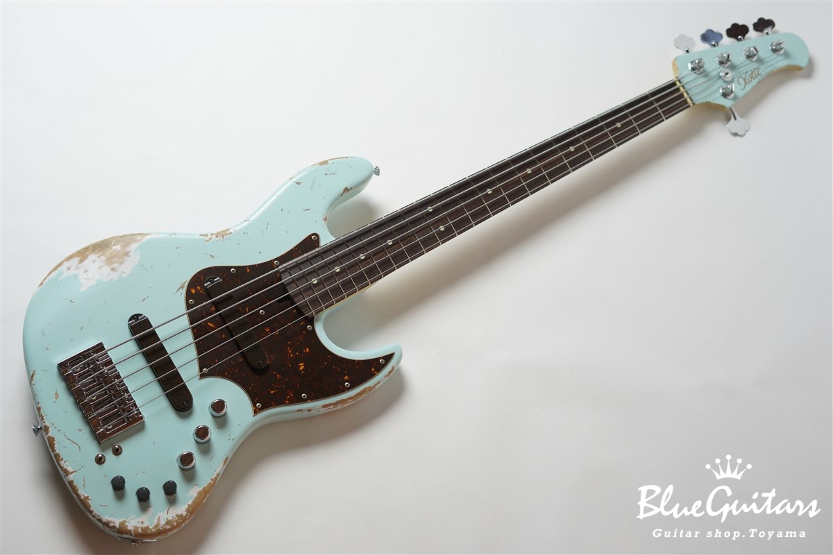 Xotic XJ-1T 5st Sonic Blue (Lacquer) #2305 Heavy Aged/Alder/R