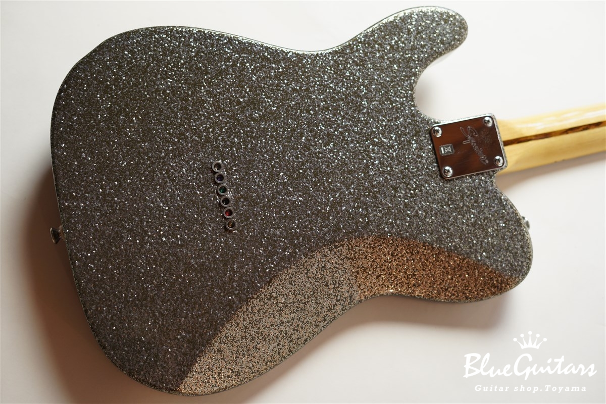 Squier by Fender SCANDAL HARUNA TELECASTER DARK SILVER SPARKLE