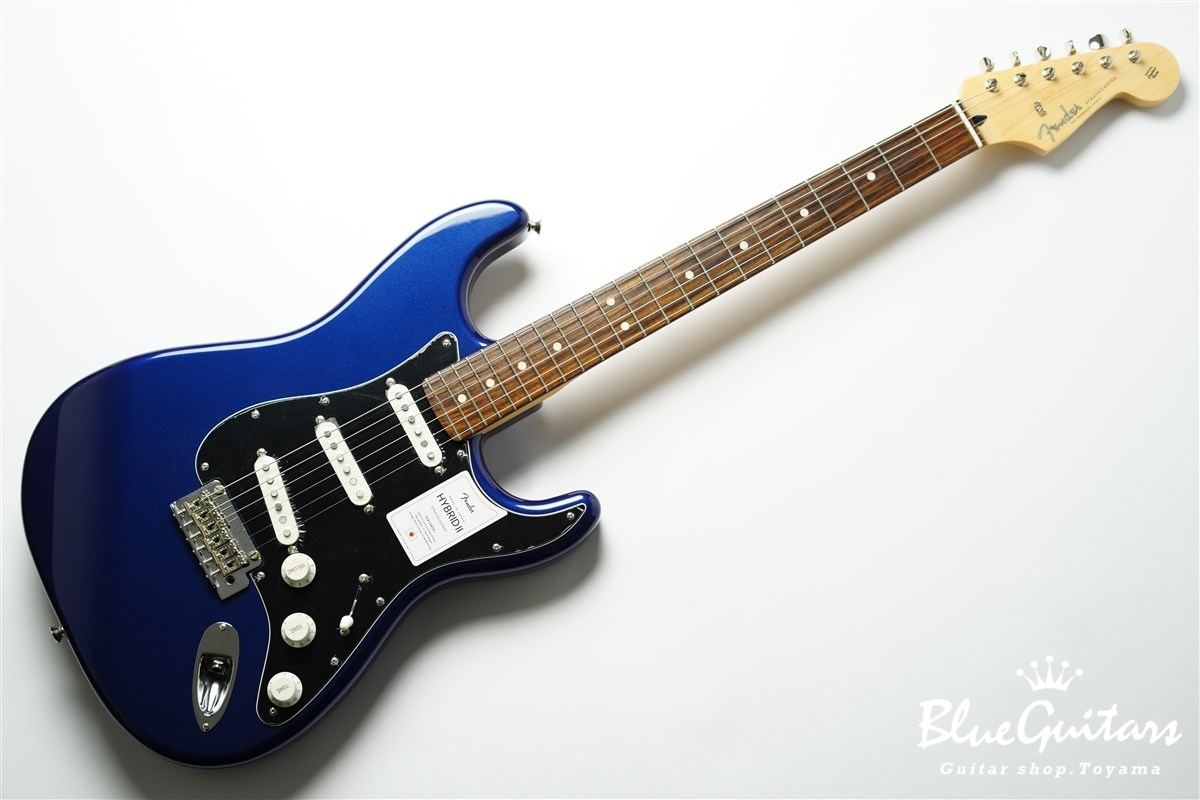 ギター Fender Japan HYBRID II strat indigo trns 2021 Fender Hybrid