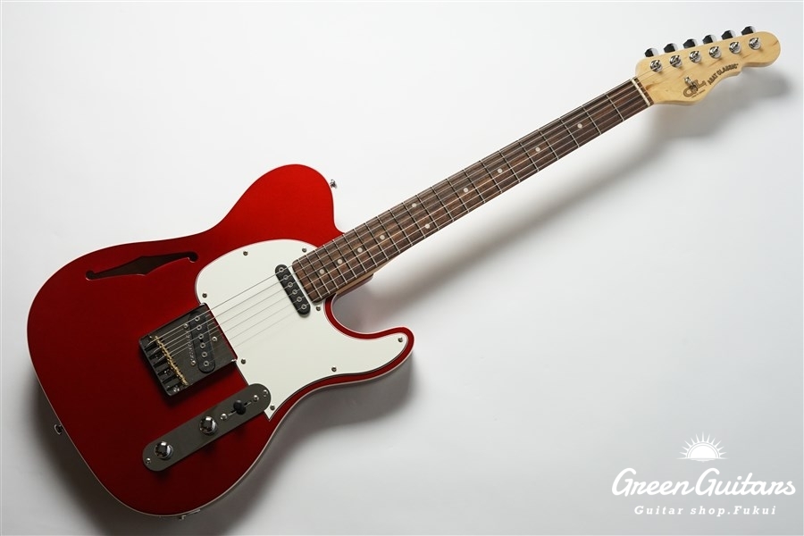 G&L Limited Edition Tribute ASAT Clasic Semi-Hollow - Candy Apple