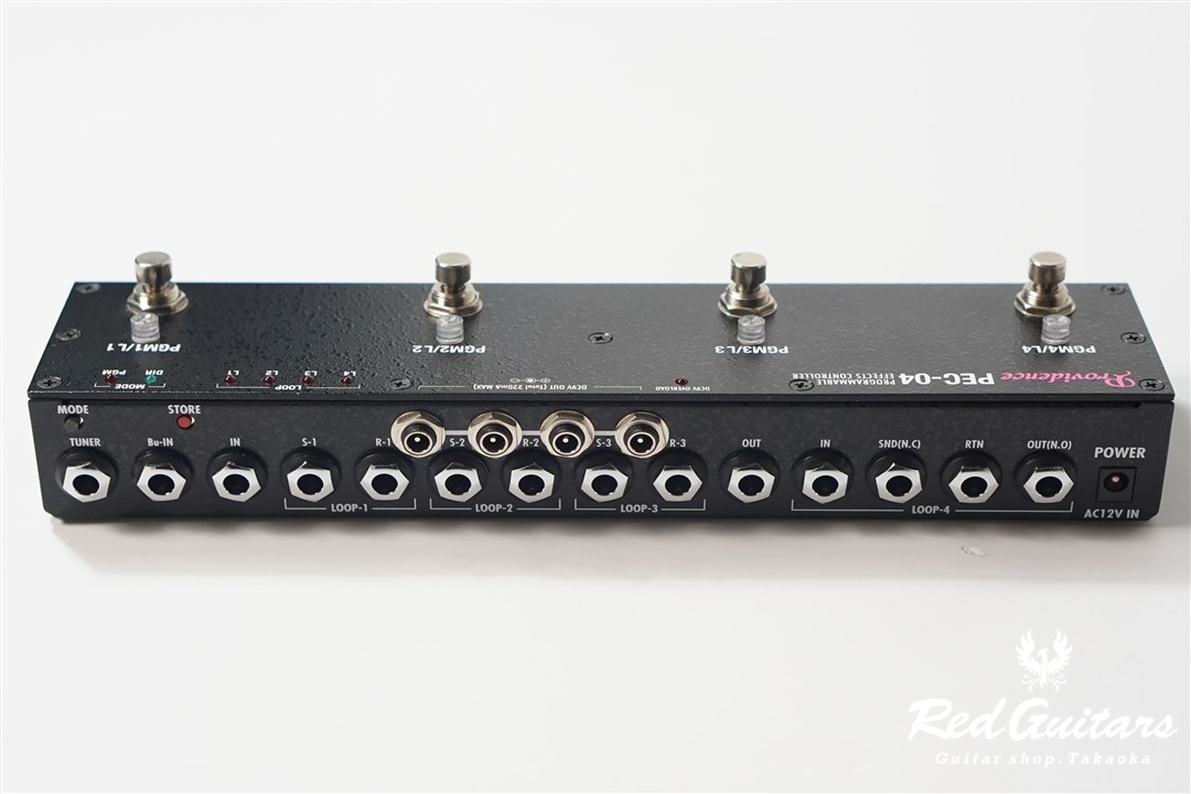 Providence PEC-04 Programmable Effects Controller | Red Guitars