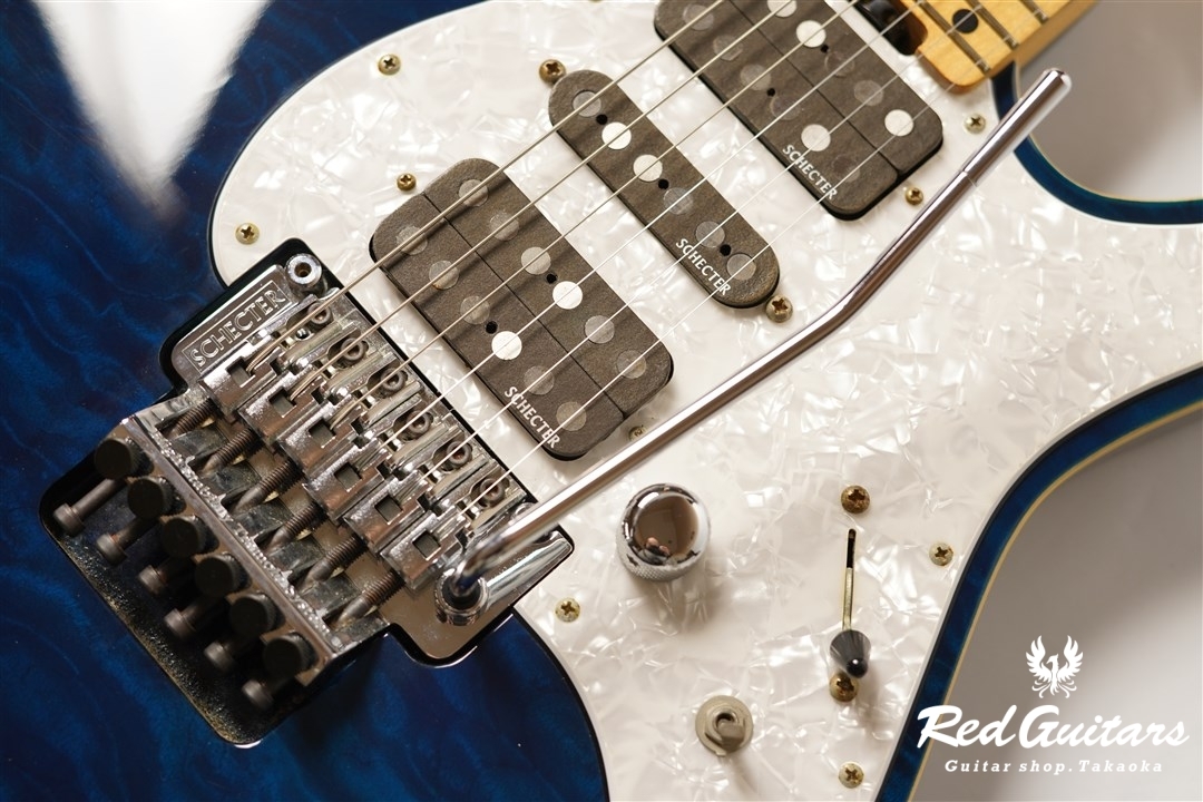SCHECTER SD-2-24-AL - See thru Blue | Red Guitars Online Store