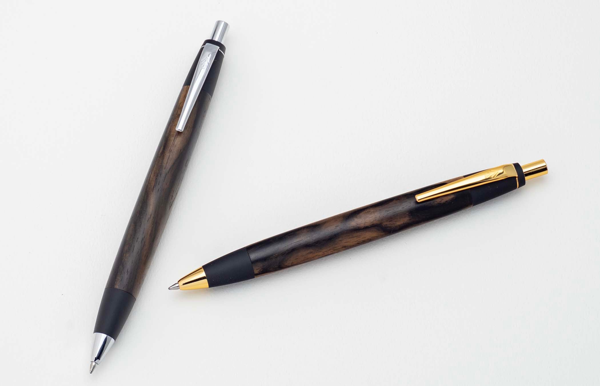 野原工芸シャーペン 槐 縮杢 金金具 野原工芸シャーペン 槐 縮杢 金金具