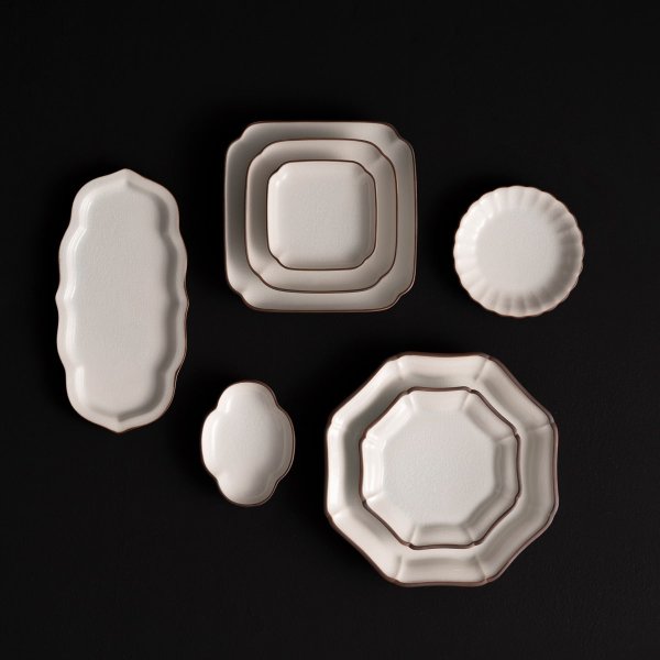 九谷焼】THE HARVEST クラウドナイン 八角 中皿 L | HESTA LIFE store