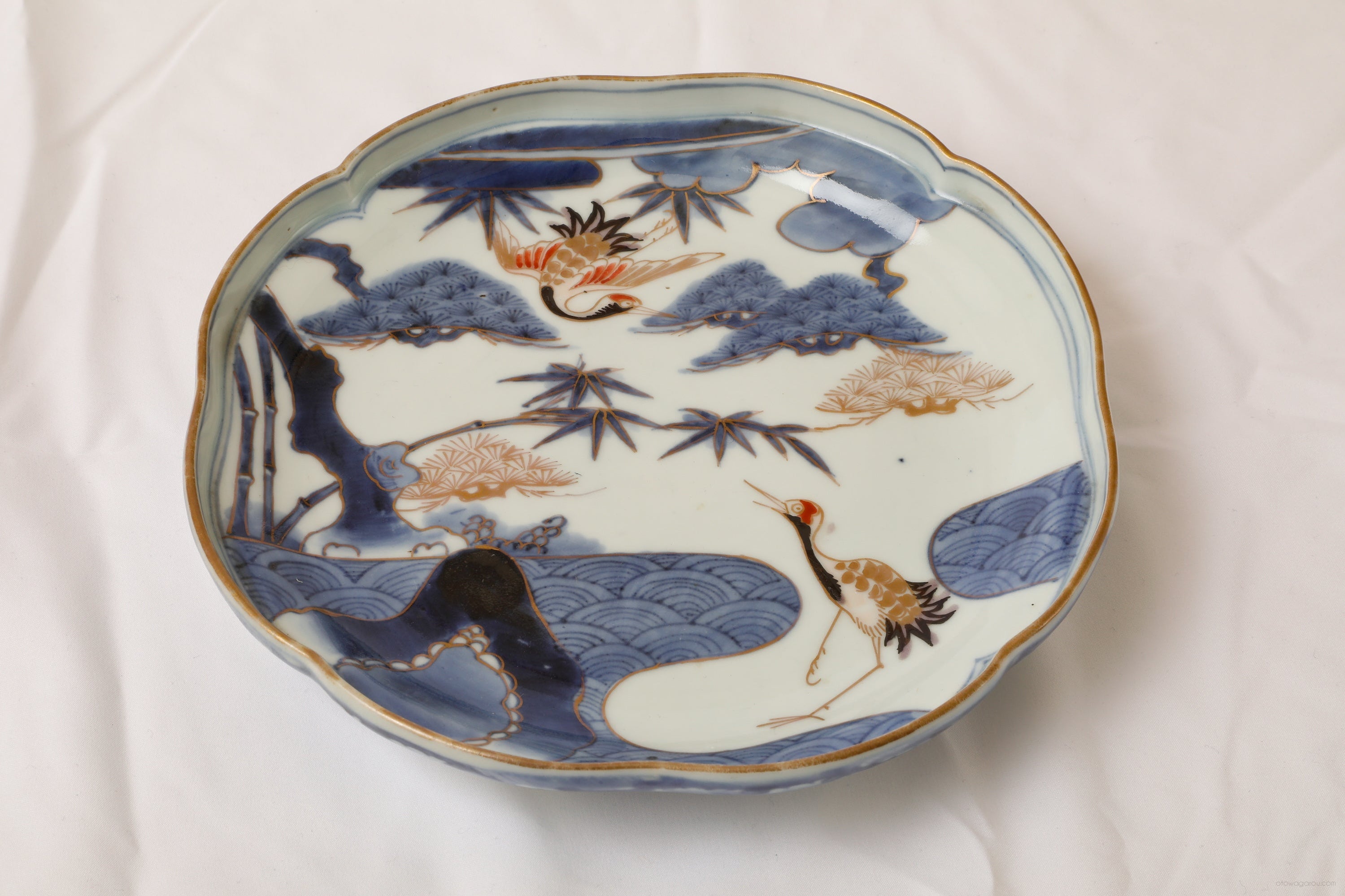 古伊万里 伊万里 染付 桐紋 江戸期 蔵出し 10客 古伊万里 伊万里 染