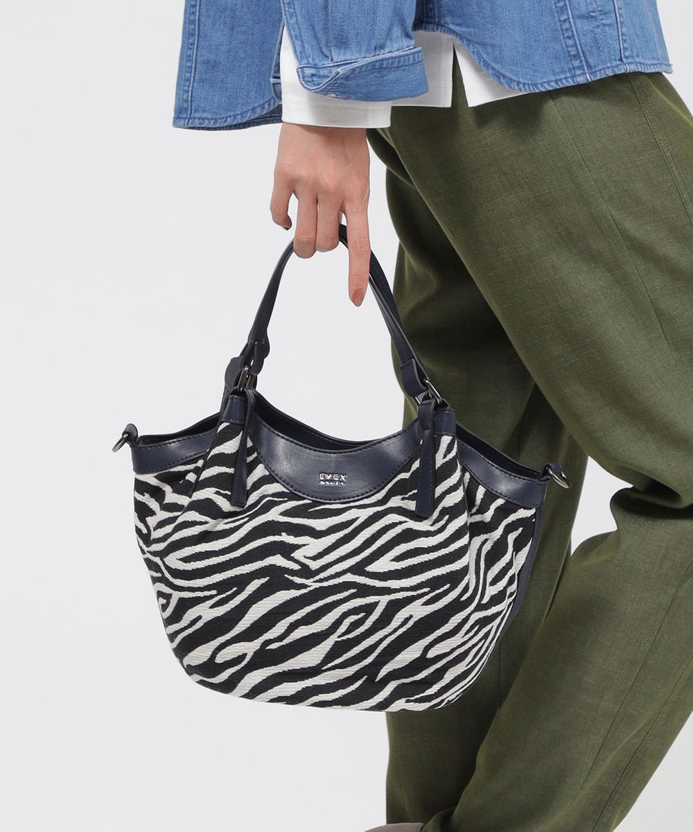 ジャカードコンビトートバッグ(バッグ・ポーチ)｜EVEX by KRIZIA