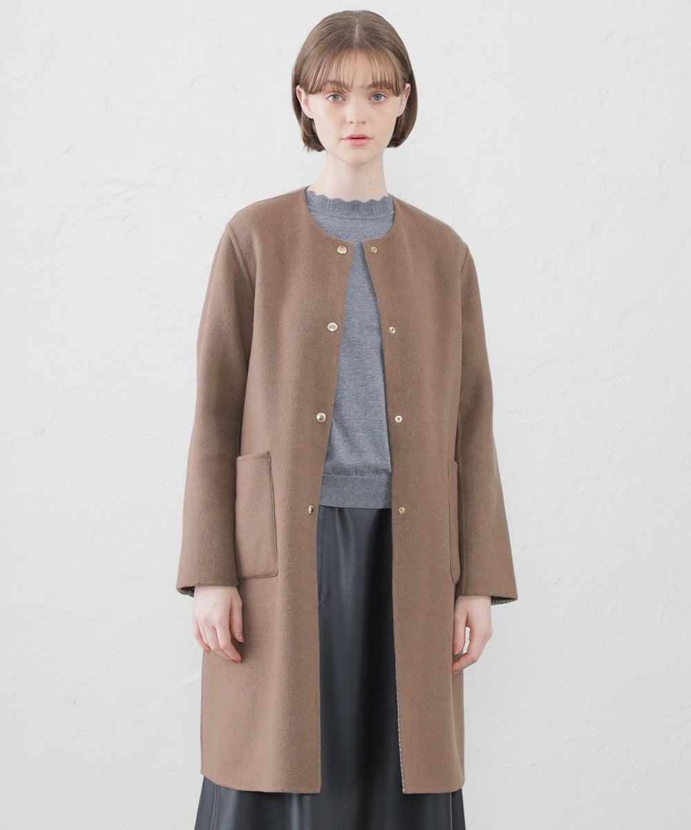 WEB限定】ノーカラーリバーシブルコート(コート)｜MACKINTOSH