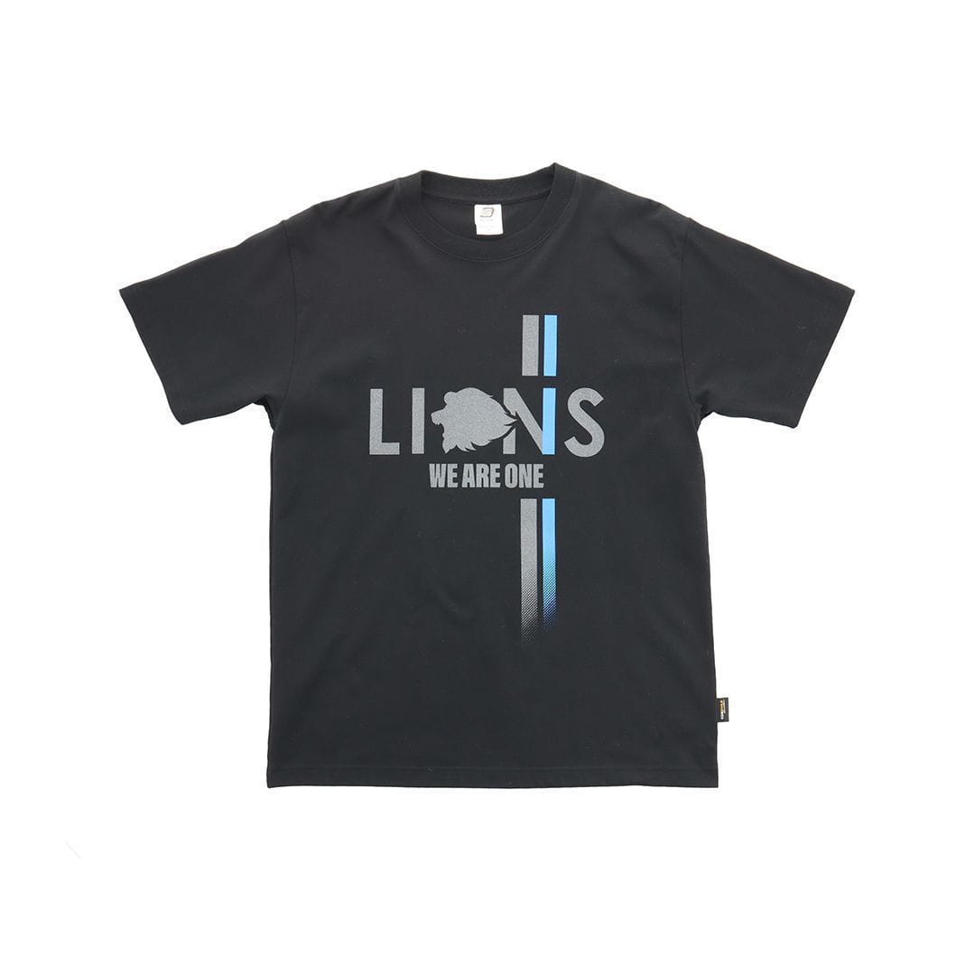 獅子T レオマークリフレクトLIONS(ブラック)(S): Tシャツ | 埼玉西武