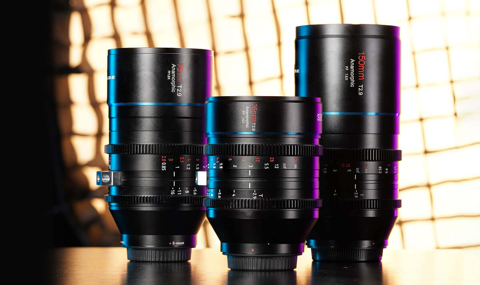 SIRUIVenusアナモルフィック1.8x 150mm SONY Eマウント用 SIRUIVenus