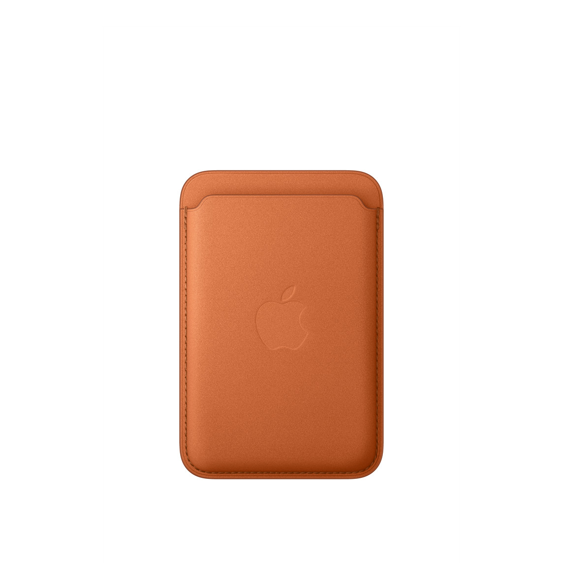 iPhone FineWoven Wallet with MagSafe – Fox Orange - Education - Apple