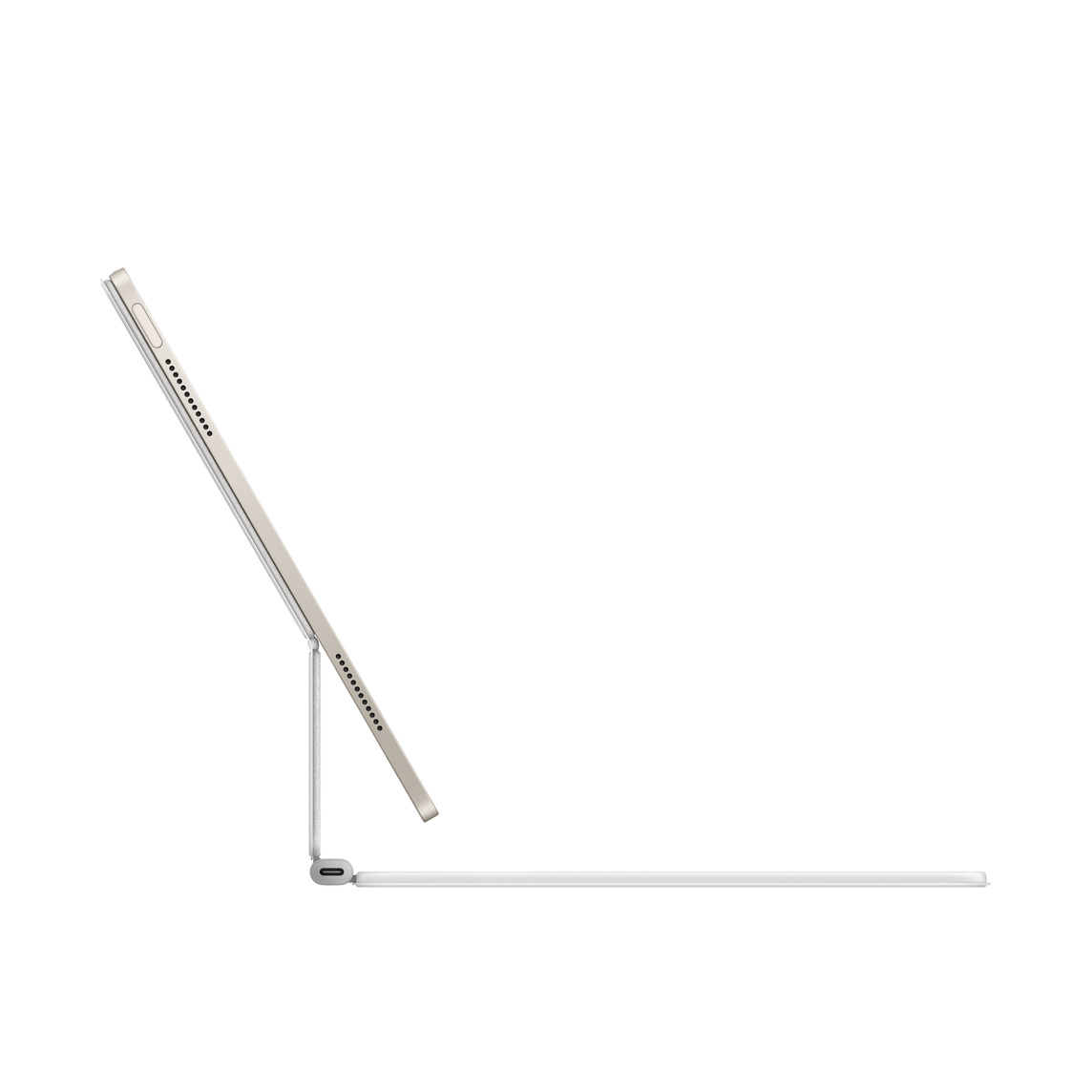 Magic Keyboard for iPad Air 13‑inch (M3) - Spanish - White - Apple