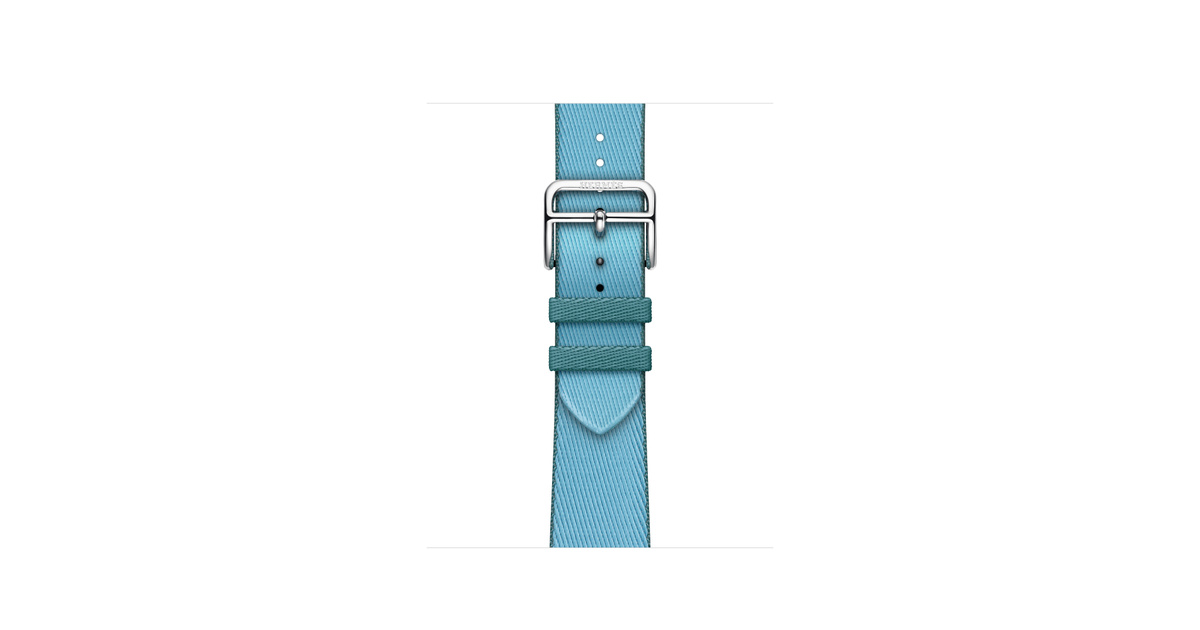 Apple Watch Hermès - 41mmケース用ツイルジャンプ（ブルーセレスト