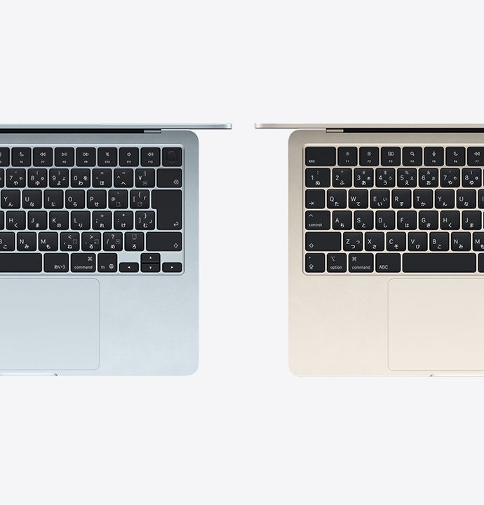 MacBook Air、13インチ、M4チップ、10コアCPU、10コアGPU、シルバー