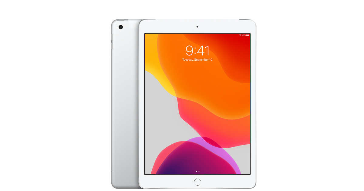 iPad Wi-Fi + Cellular 128GB - シルバー（第7世代） [整備済製品