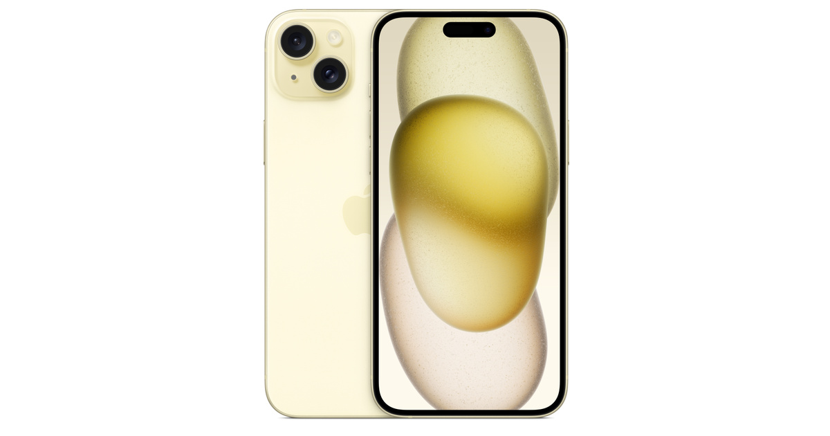 iPhone 15 Plus 256GB - イエロー（SIMフリー）[整備済製品] - Apple