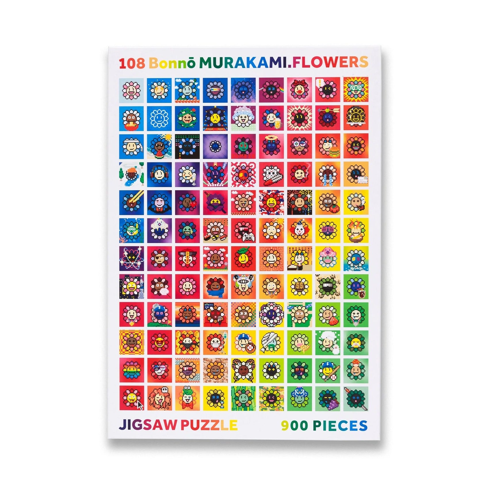 Takashi Murakami - Jigsaw Puzzle - 108 Bonno Murakami.Flowers