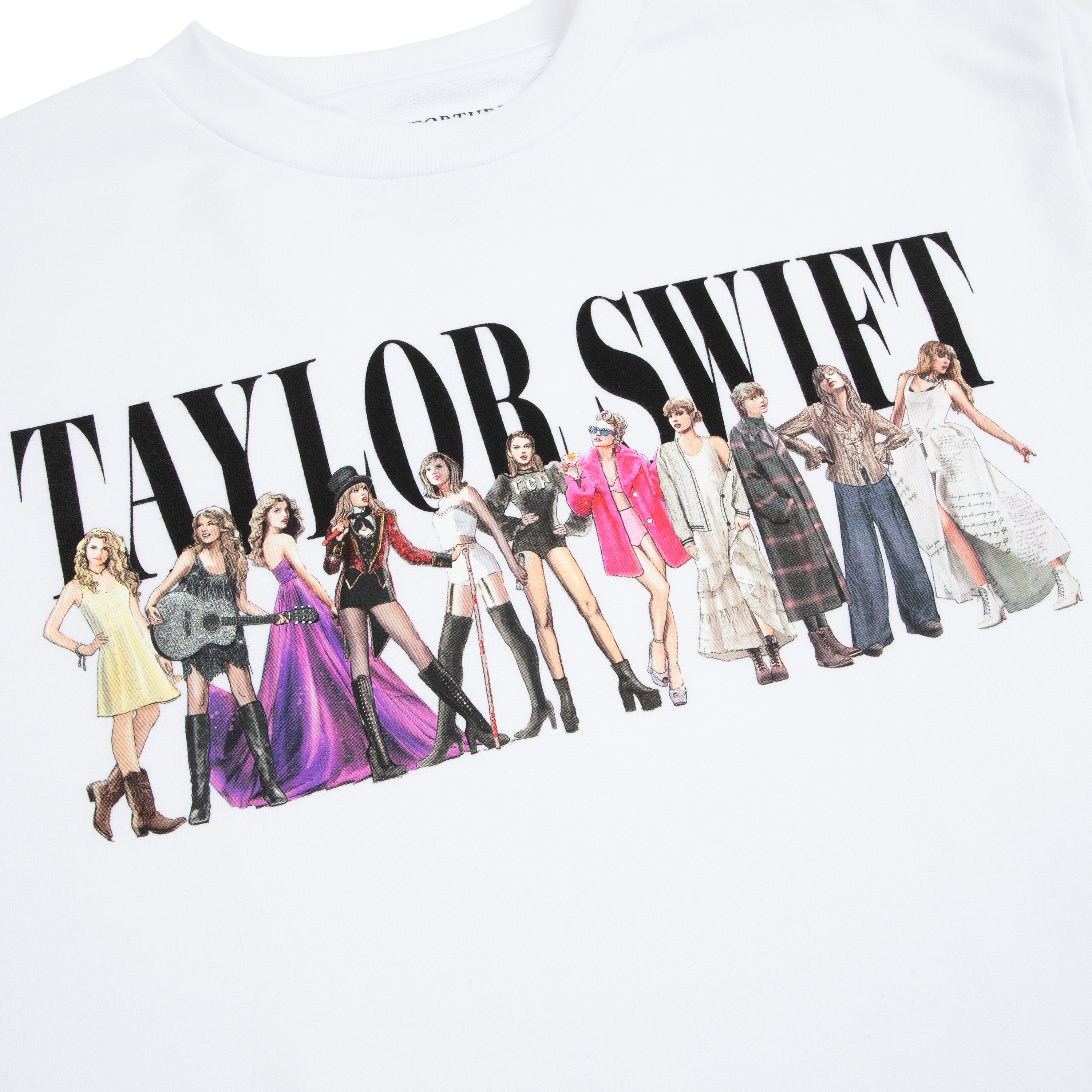 TTPD Eras White Crewneck – Taylor Swift