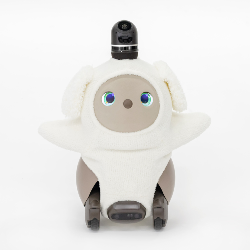 ラボット 服 プードルファーニット キャメル 公式 LOVOTウェア