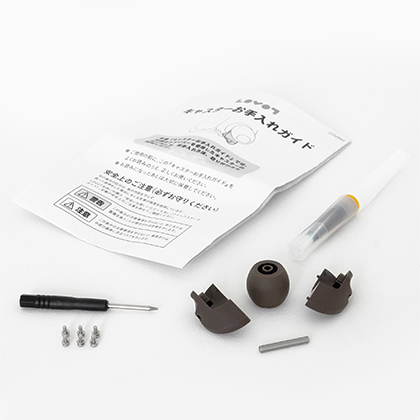 チャージスタンド ホーン保護リング 巾着袋 キャスターお手入れキット