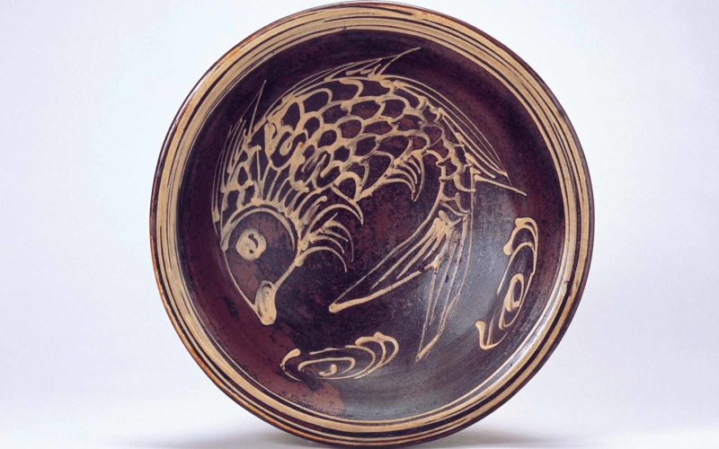 やちむん琉球美術古典焼ビンシー19世紀2個