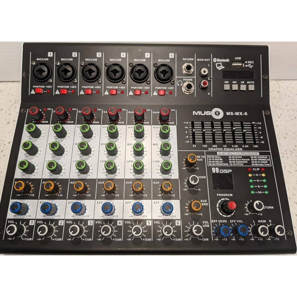 Music8 - M8-MX-6 – Steve's Music Store