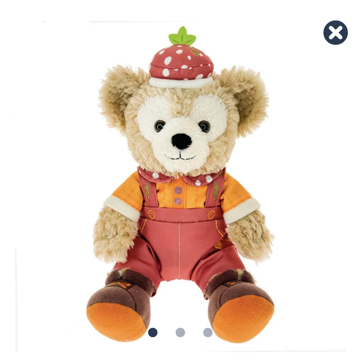 香港ディズニー ダッフィー シェリーメイ ぬいぐるみ SS 2024 春