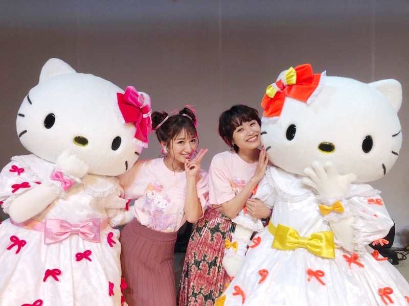 高橋愛、辻希美とサンリオピューロランドのイベントに出演「幸せな時間
