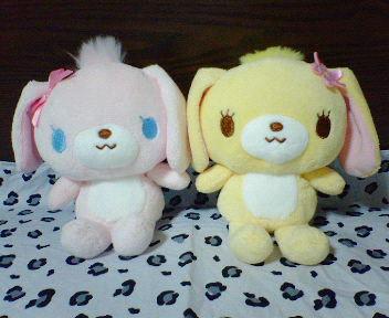 はなうさ ももうさ シュガーバニーズ ぬいぐるみ Amazon.co.jp