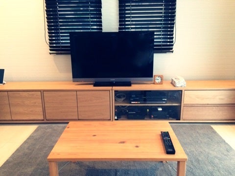 無印のテレビ台 | パクパクの暮らし