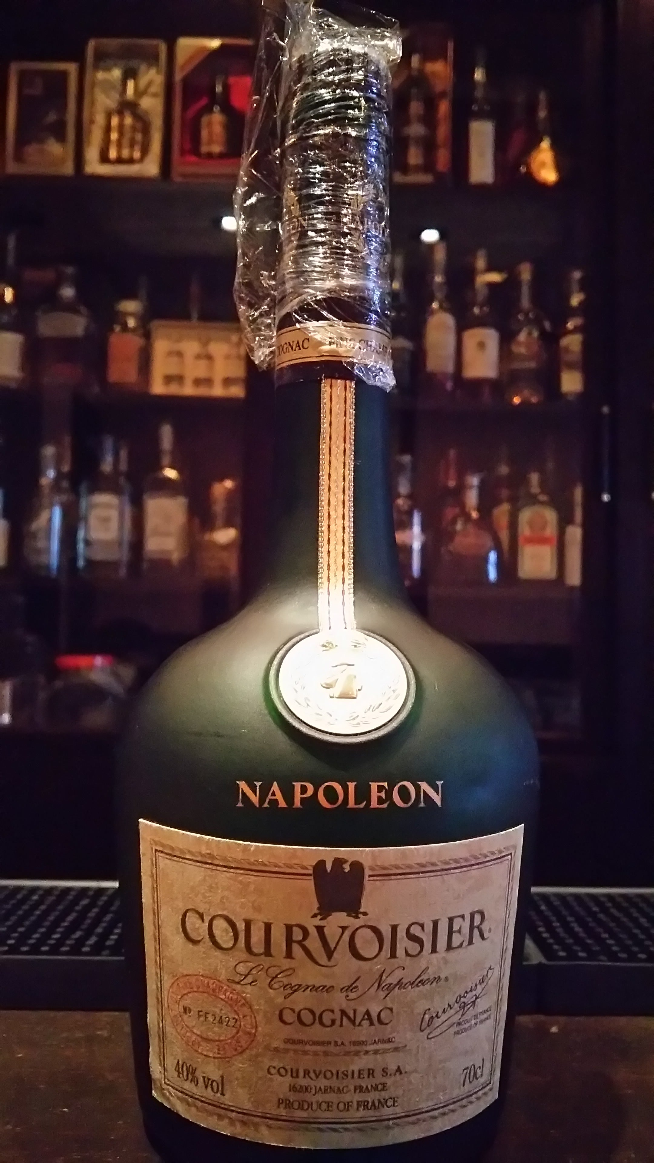 ブランデー メニュー紹介 / クルボアジェ ナポレオン 旧ボトル | 昭和