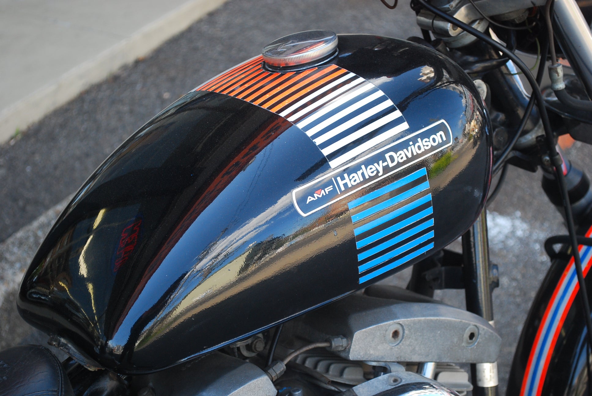 ハーレー ゴキタン FXE タンク