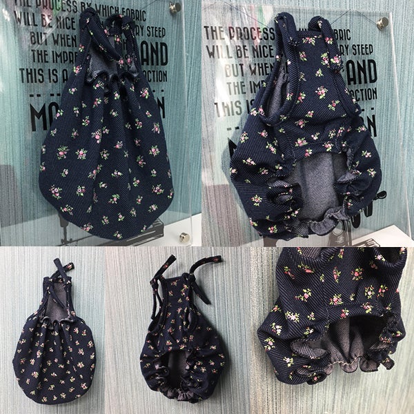 犬服：布帛でもニットでも作れるシャーリングバルーンワンピ | 大阪府