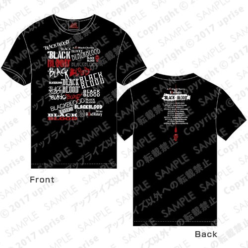 tour Blood History “BLACK × BLOOD”グッズ先行販売開始！ | Acid