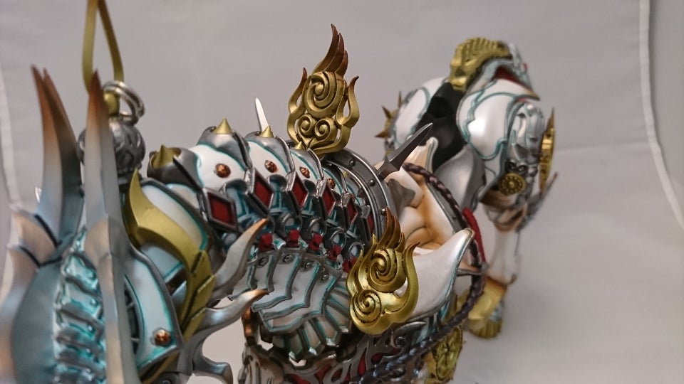 魂ウェブ限定品 魔戒可動 白夜騎士ダン & 魔導馬ハヤテ 未