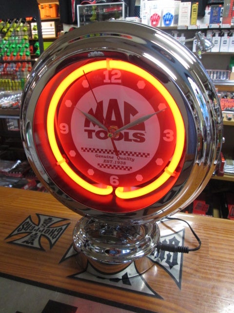 MACTOOLS【限定ネオンクロック】が、いよいよ入荷です～お待た