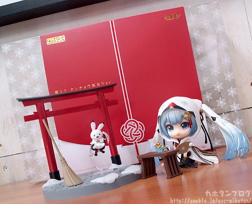 WF2018[冬]】「ねんどろいど 雪ミク タンチョウ巫女Ver.」をご紹介