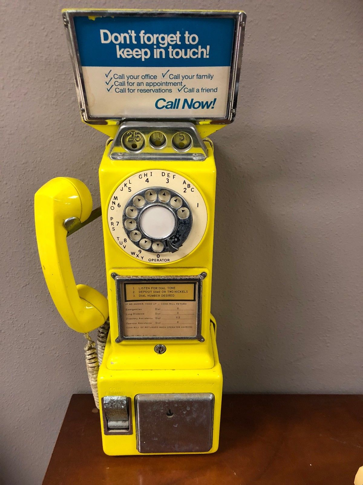 Hiro専用【レア】アメリカ公衆電話 アンティーク 電話機 レトロ