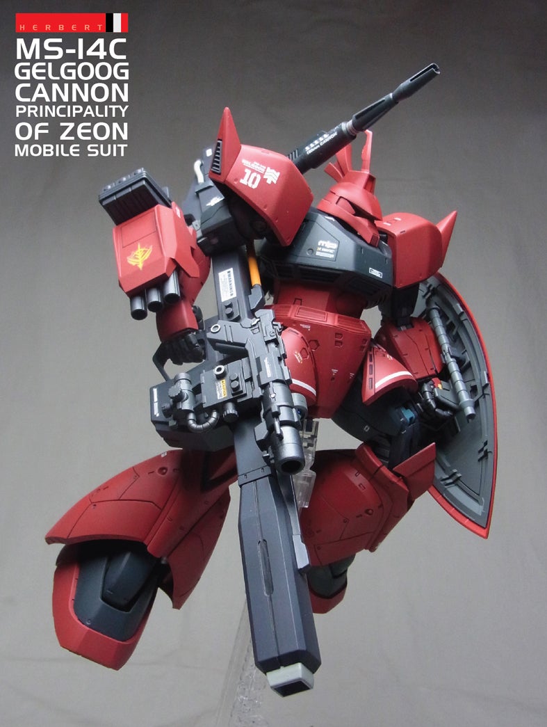 MG 1/100 MS-14B/C ジョニー・ライデン専用 高機動型ゲルググ/ゲルググ