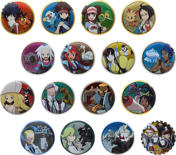 ポケモンセンターオリジナル 缶バッチ ジョウト編 マツバ Amazon