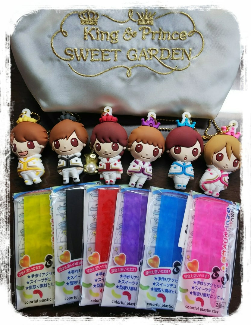 キンプリ SWEETGARDEN PVCキーホルダー 6個セット キンプリ PVC