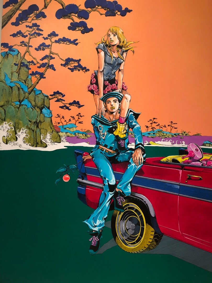 荒木飛呂彦 ジョジョの奇妙な冒険 直筆原稿 ポジフィルム 荒木飛呂彦